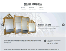 Tablet Screenshot of mochotantiquites.com